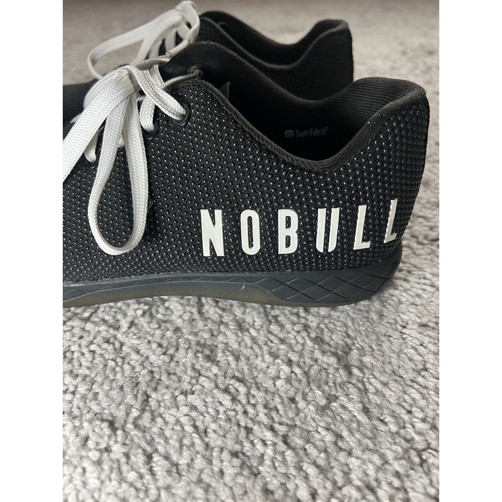 NOBULL Black Textured Training Lifting Shoes Men's 6 Women's 7.5 - Picture 2 of 5